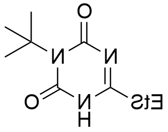 3-tert-butyl-6-(ethylthio)-1,3,5-triazine-2,4(1H,3H)-dione