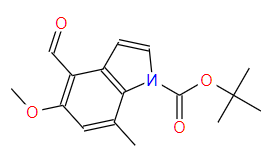 5-Methoxy-7-Methyl-t-Boc-1H-indole-4-carbaldehyde